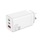iQuick 3-Port Charger 65W (White)